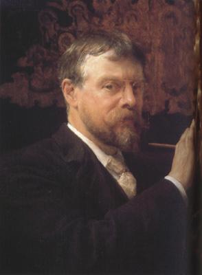 Alma-Tadema, Sir Lawrence Self-Portrait (mk23) oil painting image